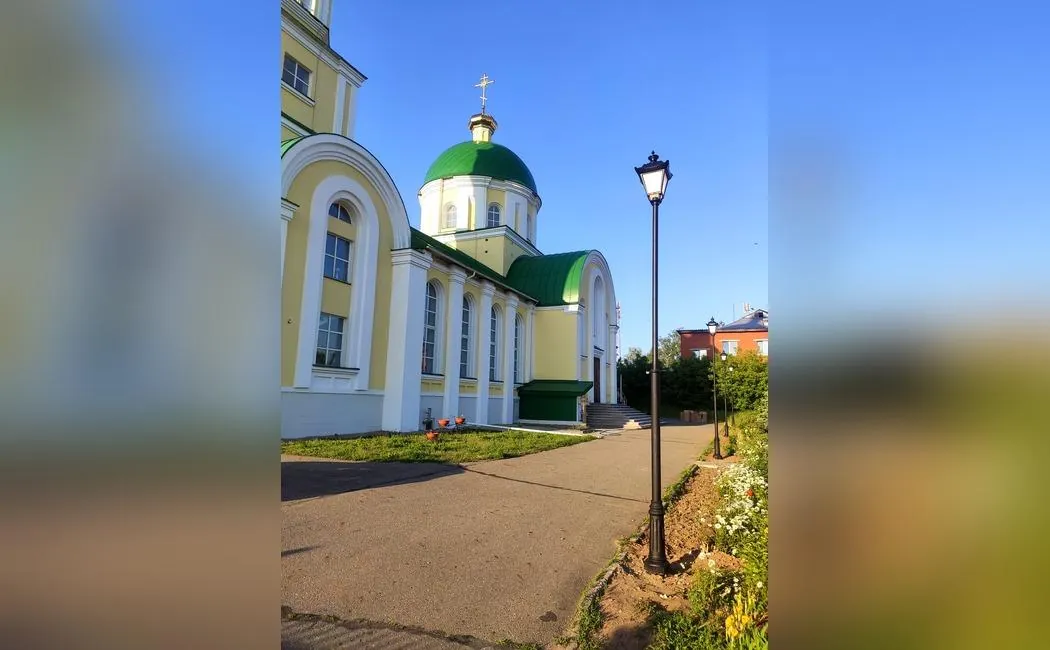 Подсветка храма